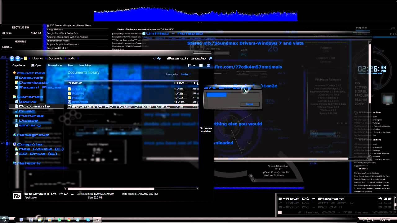 Soundmax integrated digital audio driver